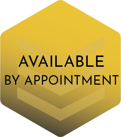 available by appointment